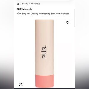 PÜR Minerals Silky Tint Creamy Stick  coral casmo